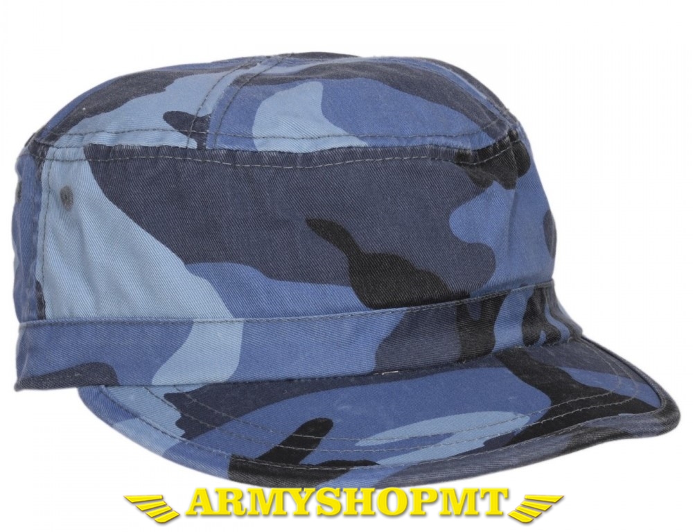 Šiltovka US BDU-blue camo