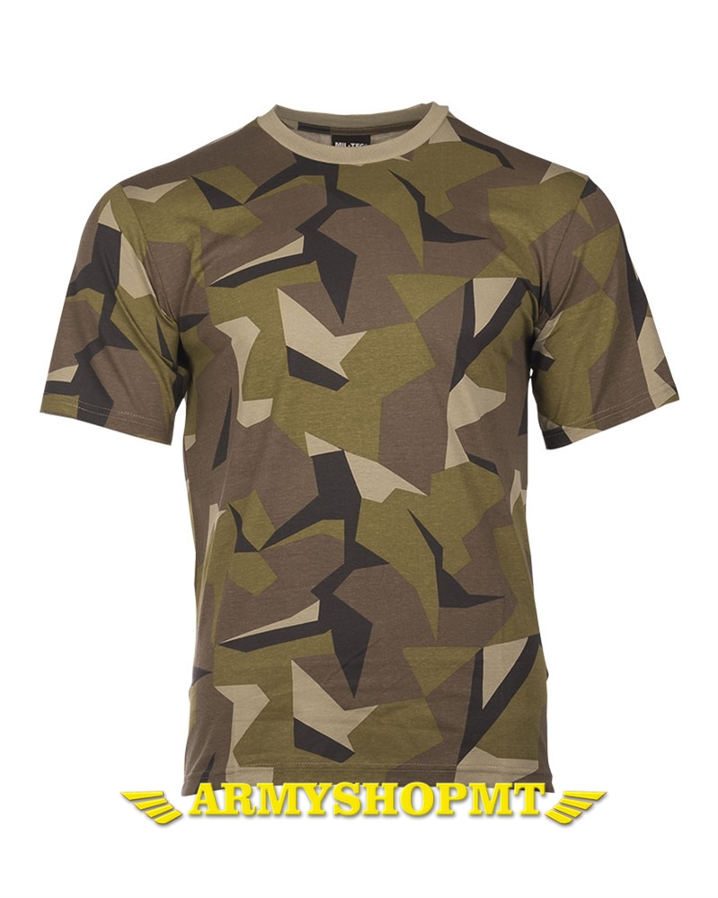 Tričko MIL-TEC pánske-sweden camo