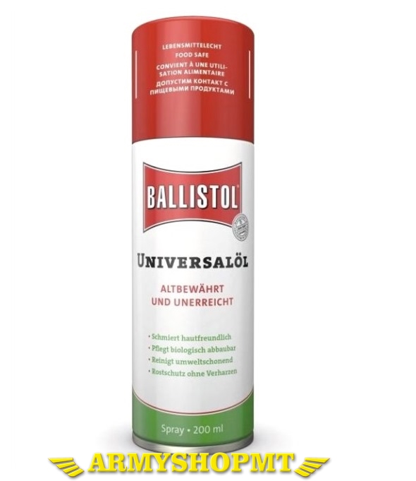 Univerzálny olej BALLISTOL 200 ml