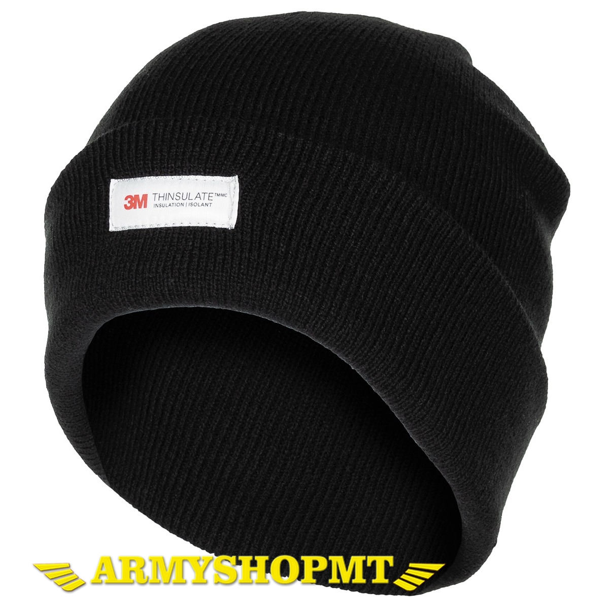 Čiapka MFH pletená THINSULATE™-čierna
