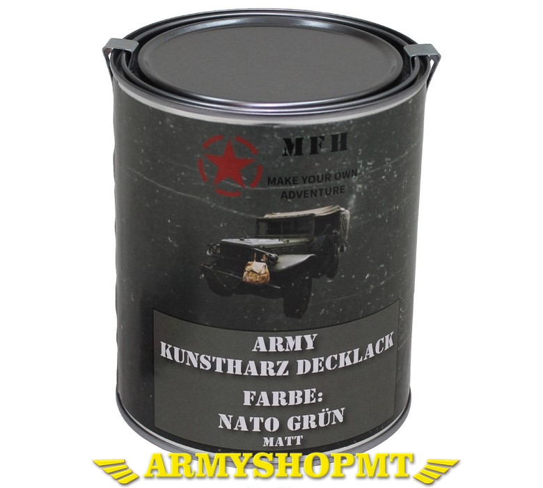 Farba MFH NATO GREEN MATT 1l