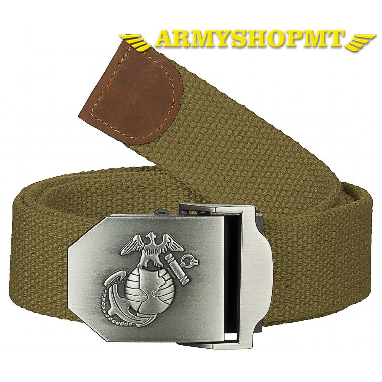 Opasok MFH USMC textilný-coyote