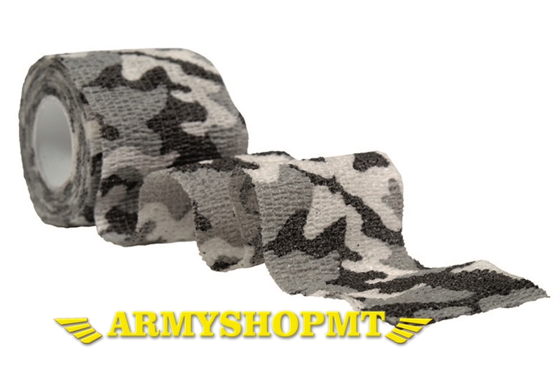 Maskovacia páska MIL-TEC 4,5 m-snowcamo