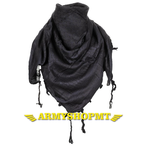 Šatka ARAFATKA arabská-čierna