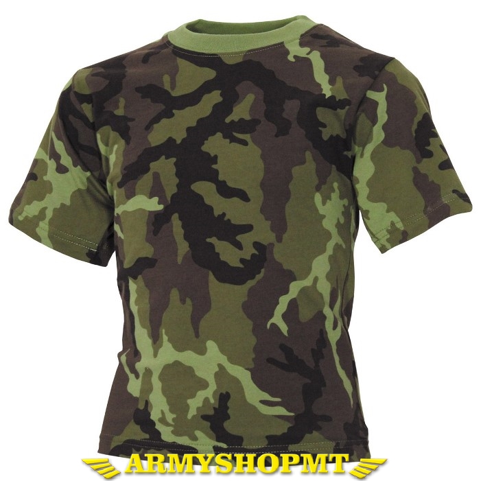Tričko MFH detské-M 95 CZ camo