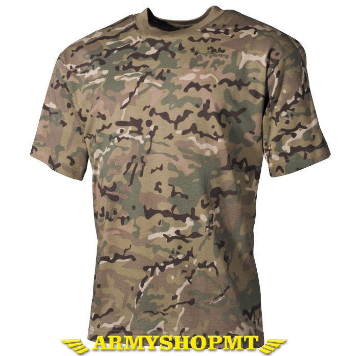 Tričko MFH detské-operation camo