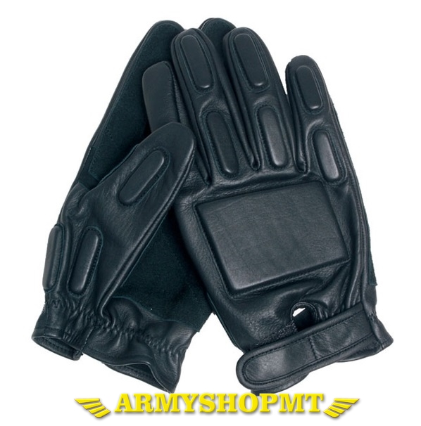 Rukavice COMMANDO POLICE GLOVES-čierne