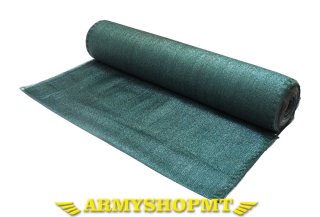 Sieť TOPTRADE tieniaca 1x10 m/150 g/m2-zelená