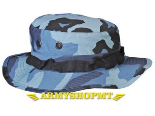 Klobúk US GI BOONIE-blue camo