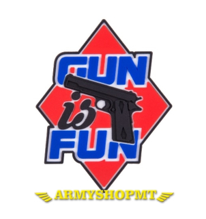 Nášivka HELIKON-Gun Is Fun