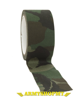 Textilná páska MIL-TEC 10 m-woodland