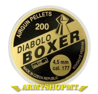 Diabolky DIABOLO BOXER 4,5 mm/200 ks