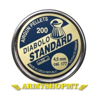 Diabolky DIABOLO STANDART 4,5 mm/200 ks