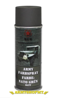 Farba v spreji MFH NATO GREEN MATT