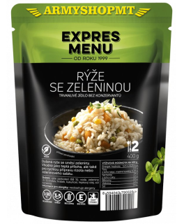 Hotové jedlo EXPRES MENU-Ryža so zeleninou 