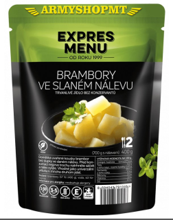 Hotové jedlo EXPRES MENU-Zemiaky v slanom náleve