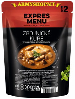 Hotové jedlo EXPRES MENU-Zbojnícke kurča 