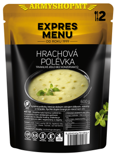 Hotové jedlo EXPRES MENU-Hrachová polievka