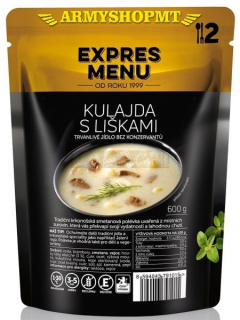 Hotové jedlo EXPRES MENU-Kulajda s kuriatkami