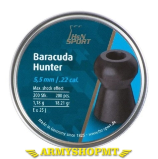 Diabolky H&N BARACUDA HUNTER 5,5 mm/200 ks