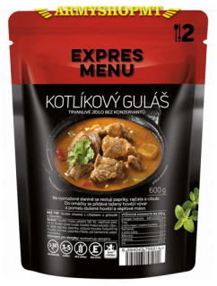 Hotové jedlo EXPRES MENU-Kotlíkový guláš