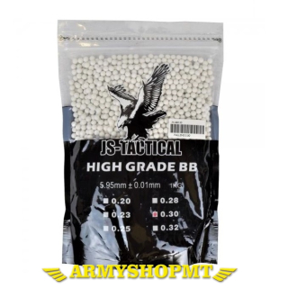 Airsoftové guličky BB JS-TACTICAL HIGH GRADE 6mm 0,30g 1 kg